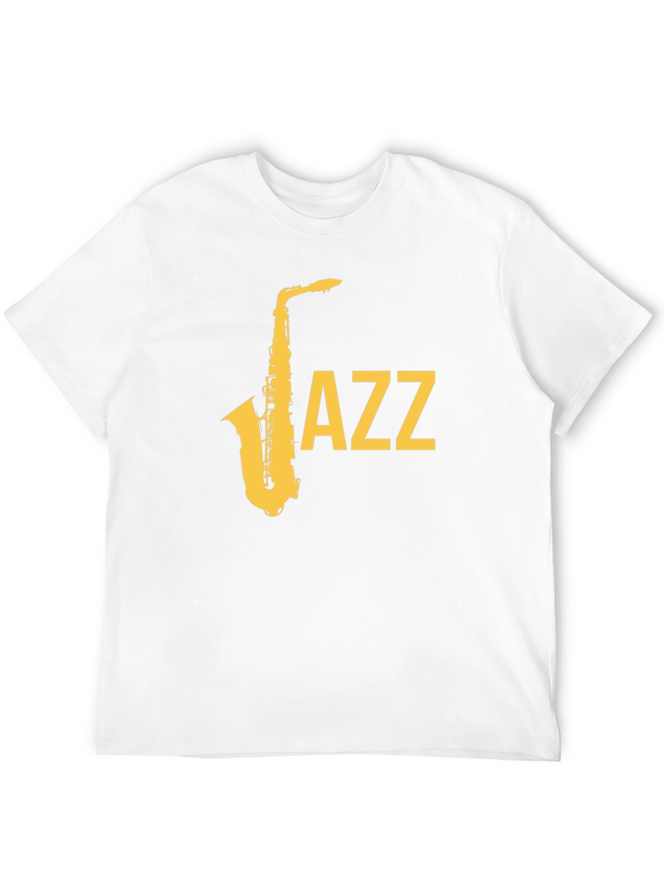 Jazz Saxophone Graphic T-Shirt - Cool Music Tee