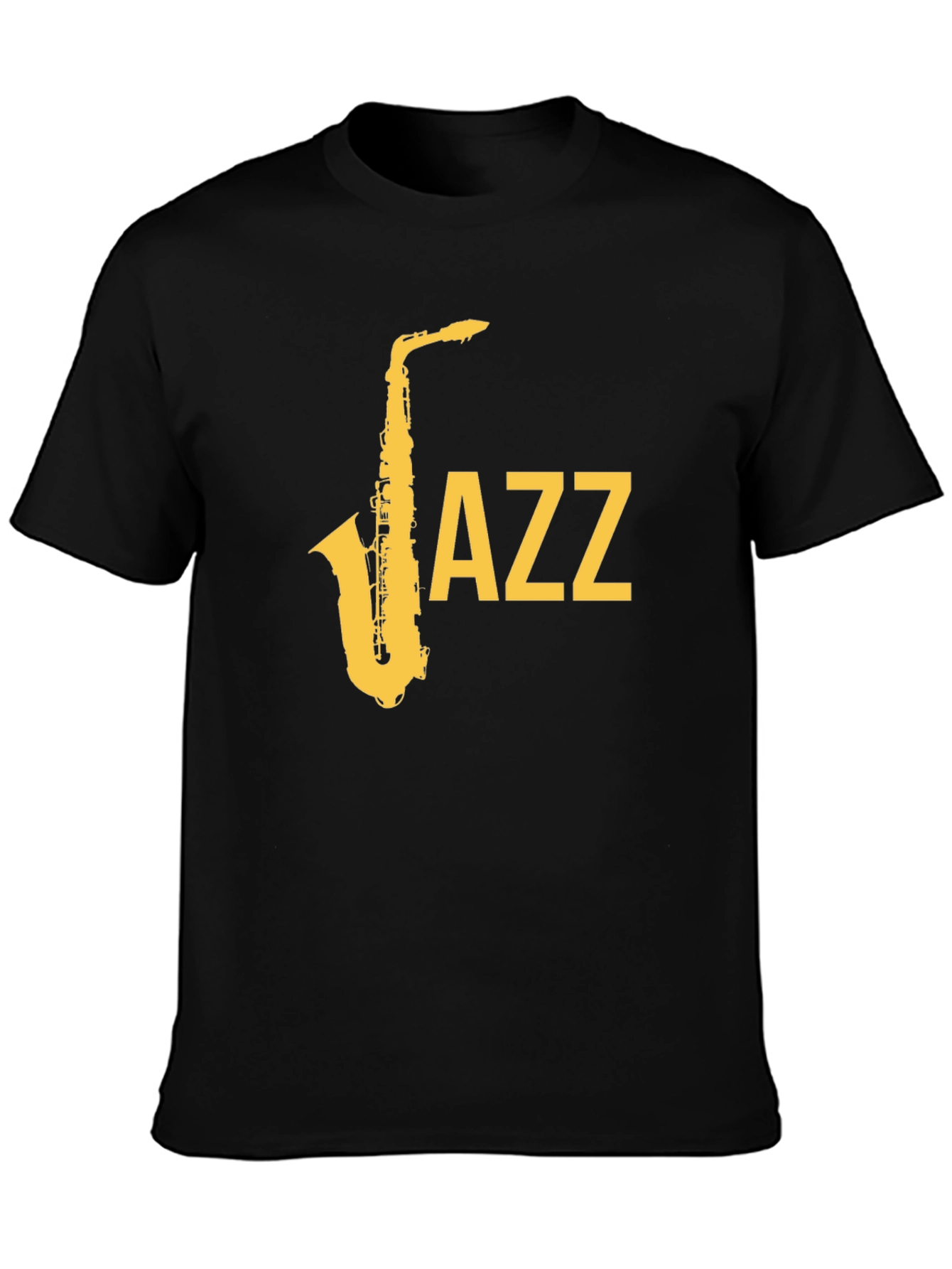 Jazz Saxophone Graphic T-Shirt - Cool Music Tee