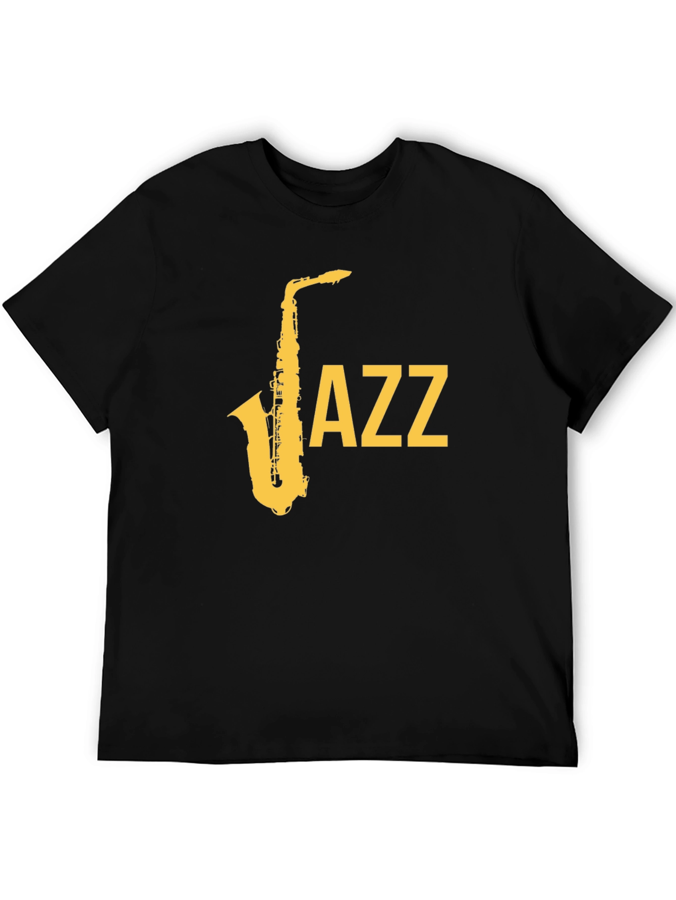 Jazz Saxophone Graphic T-Shirt - Cool Music Tee