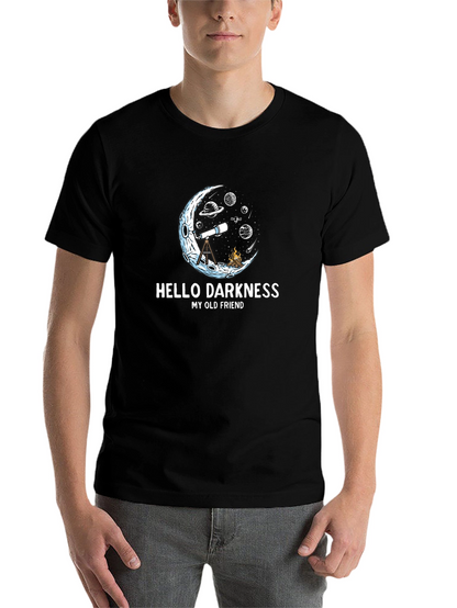 Hello Darkness T-Shirt - Astronomy Tee