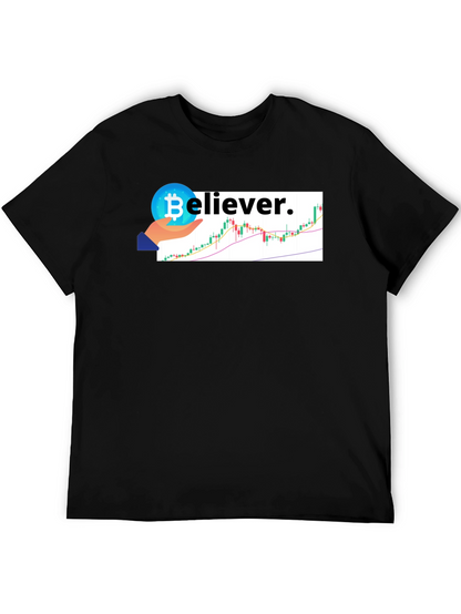 Bitcoin Believer T-Shirt - Crypto HODL Tee