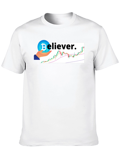 Bitcoin Believer T-Shirt - Crypto HODL Tee