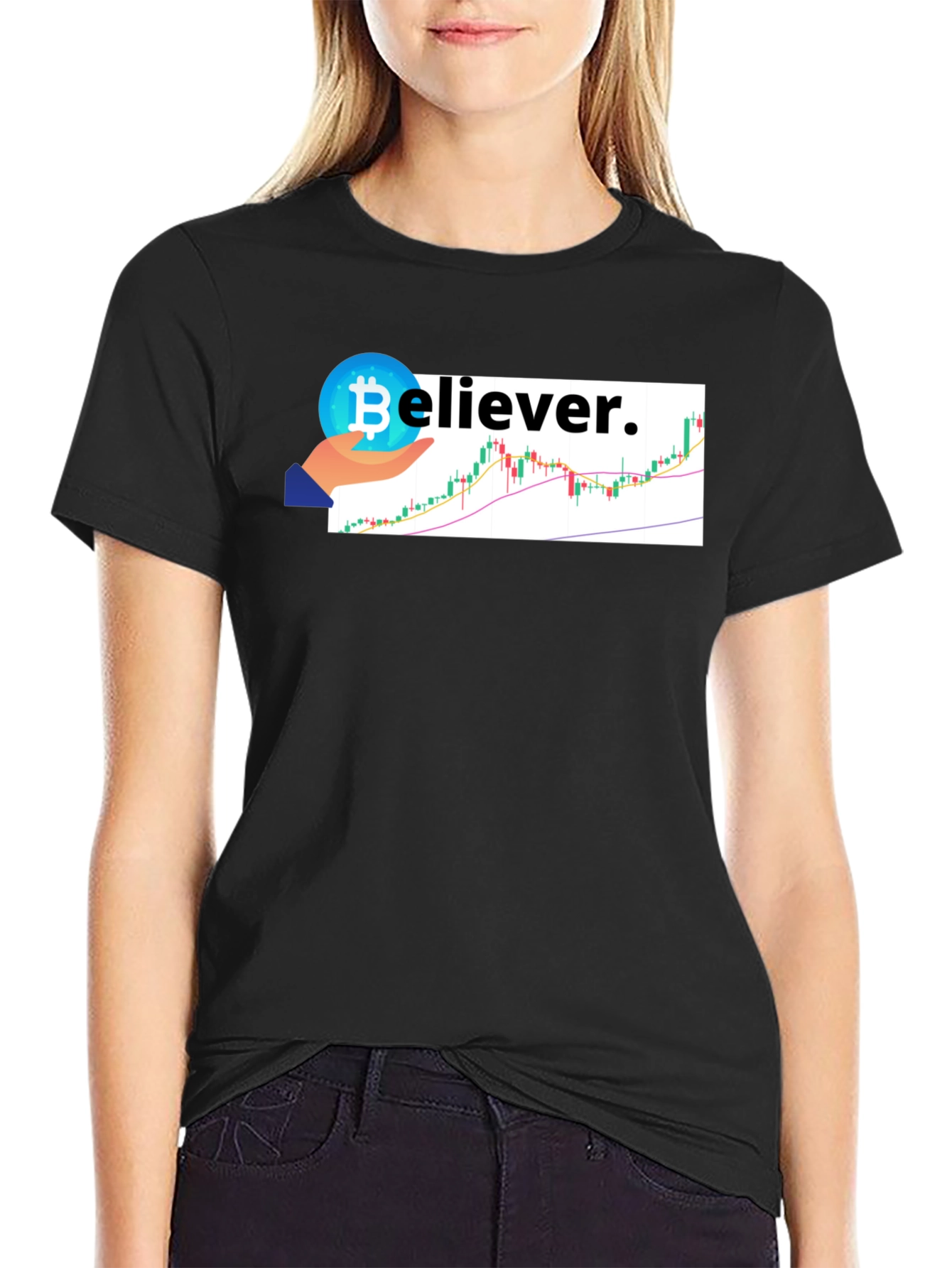 Bitcoin Believer T-Shirt - Crypto HODL Tee