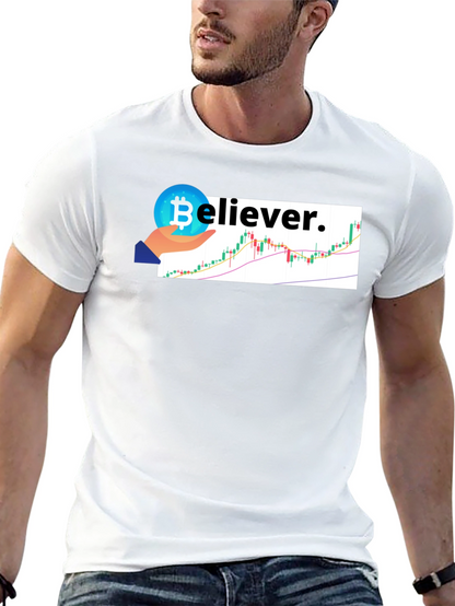 Bitcoin Believer T-Shirt - Crypto HODL Tee