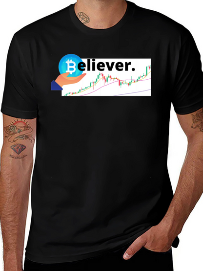 Bitcoin Believer T-Shirt - Crypto HODL Tee