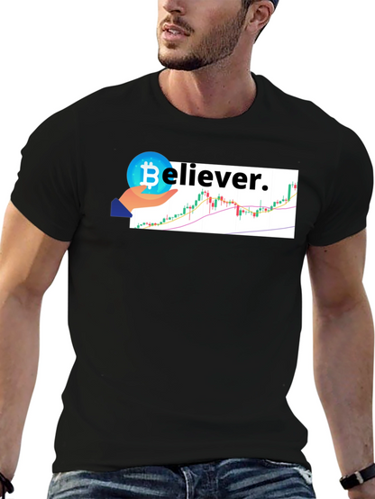 Bitcoin Believer T-Shirt - Crypto HODL Tee