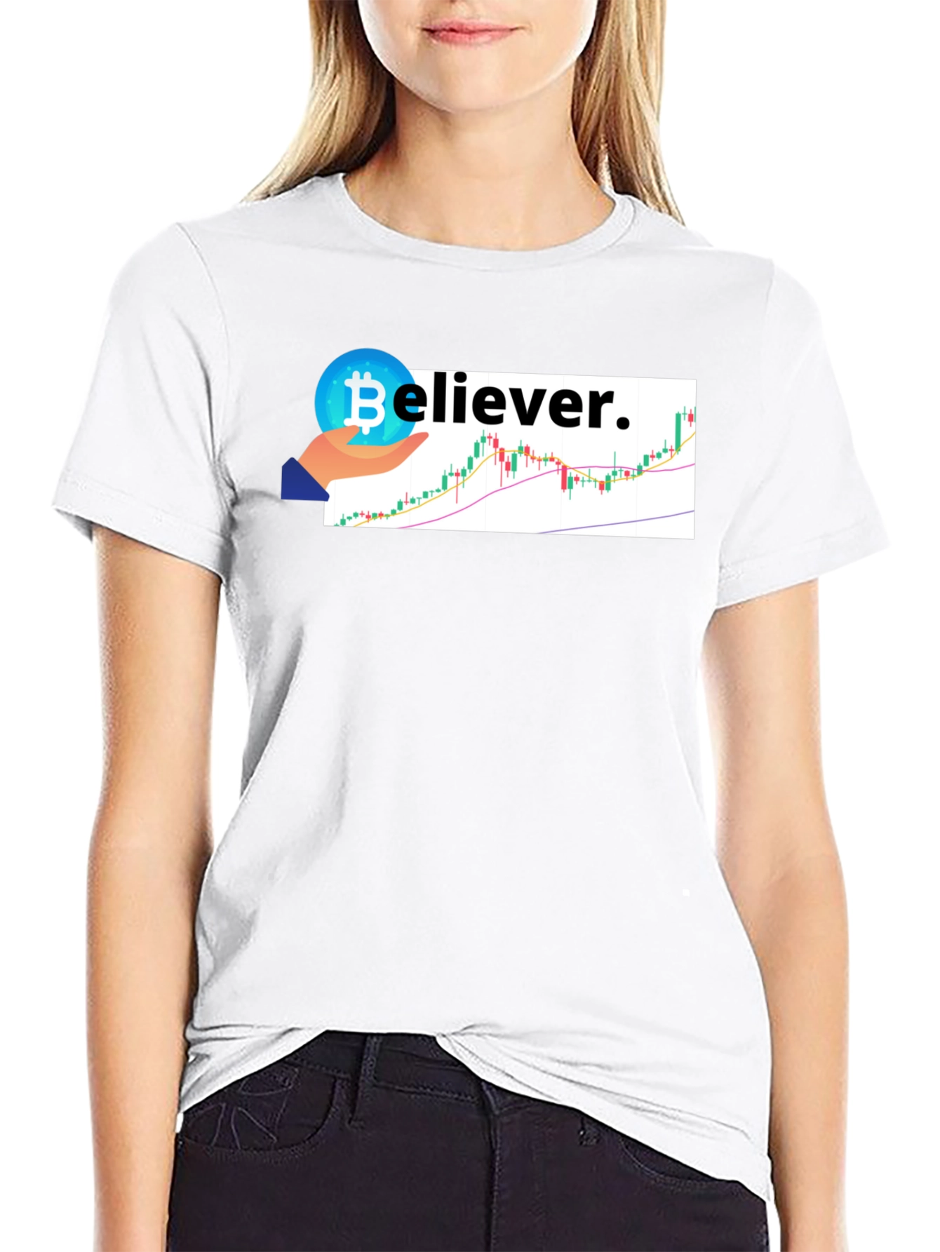 Bitcoin Believer T-Shirt - Crypto HODL Tee
