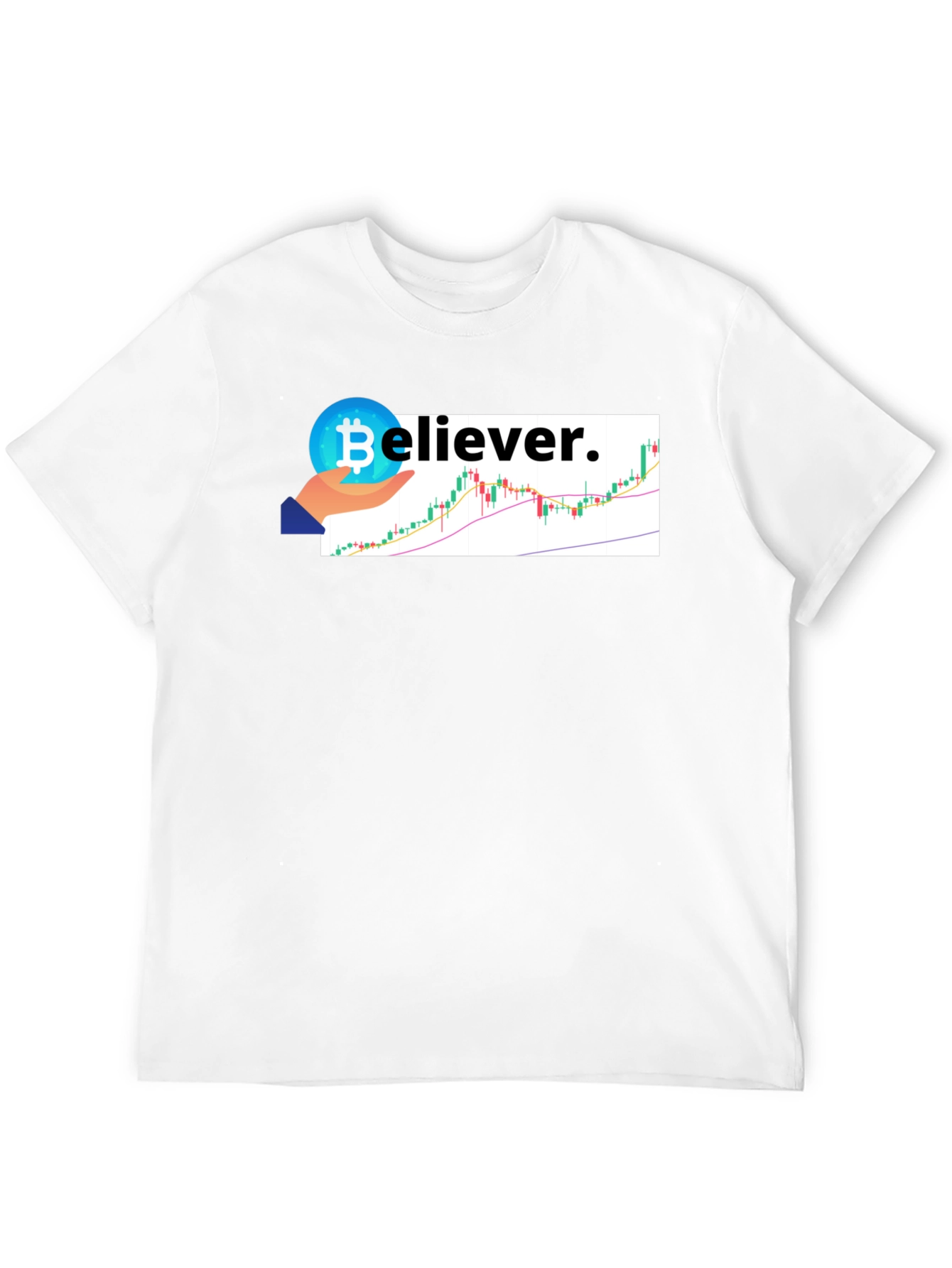 Bitcoin Believer T-Shirt - Crypto HODL Tee