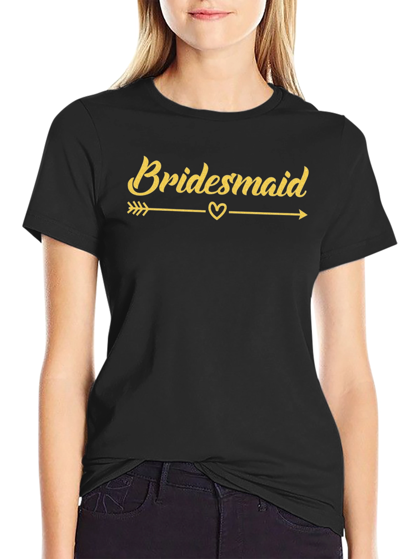 Bridesmaid Arrow Graphic Tee