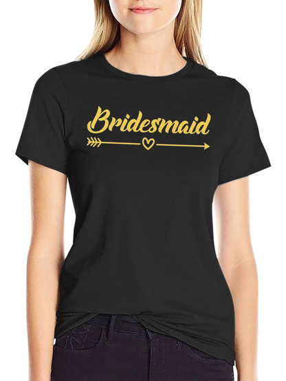 Bridesmaid Arrow Graphic Tee
