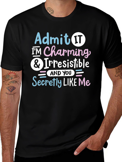 Charming Irresistible Graphic T-Shirt