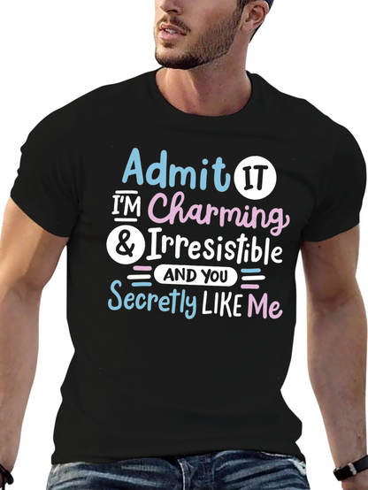 Charming Irresistible Graphic T-Shirt
