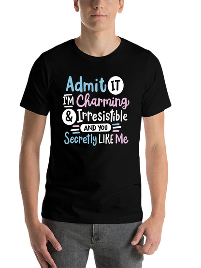 Charming Irresistible Graphic T-Shirt