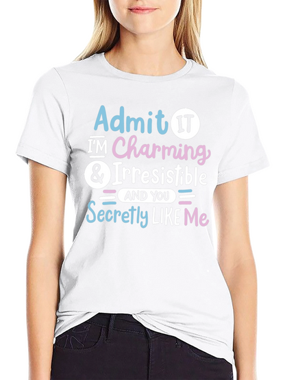 Charming Irresistible Graphic T-Shirt