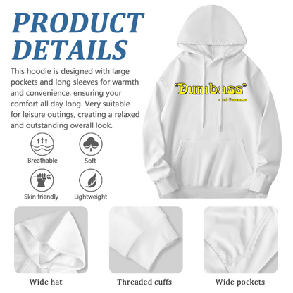 Dumbass Red Foreman Funny Quote Unisex Hoodie, Soft Casual Lounge Wear