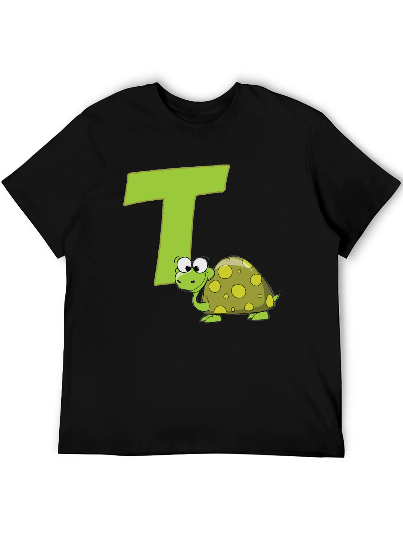 Turtle-rific T-Shirt: Letter T Design