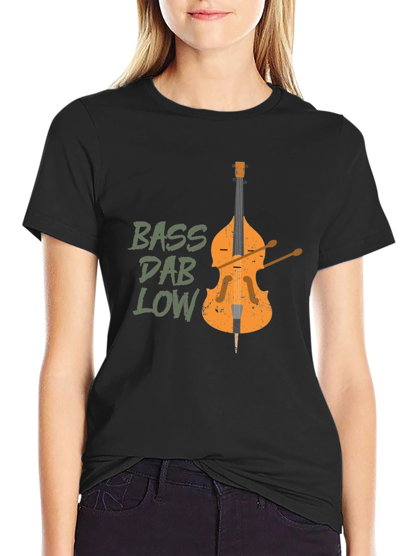 Bass Dab Low Black Graphic T-Shirt