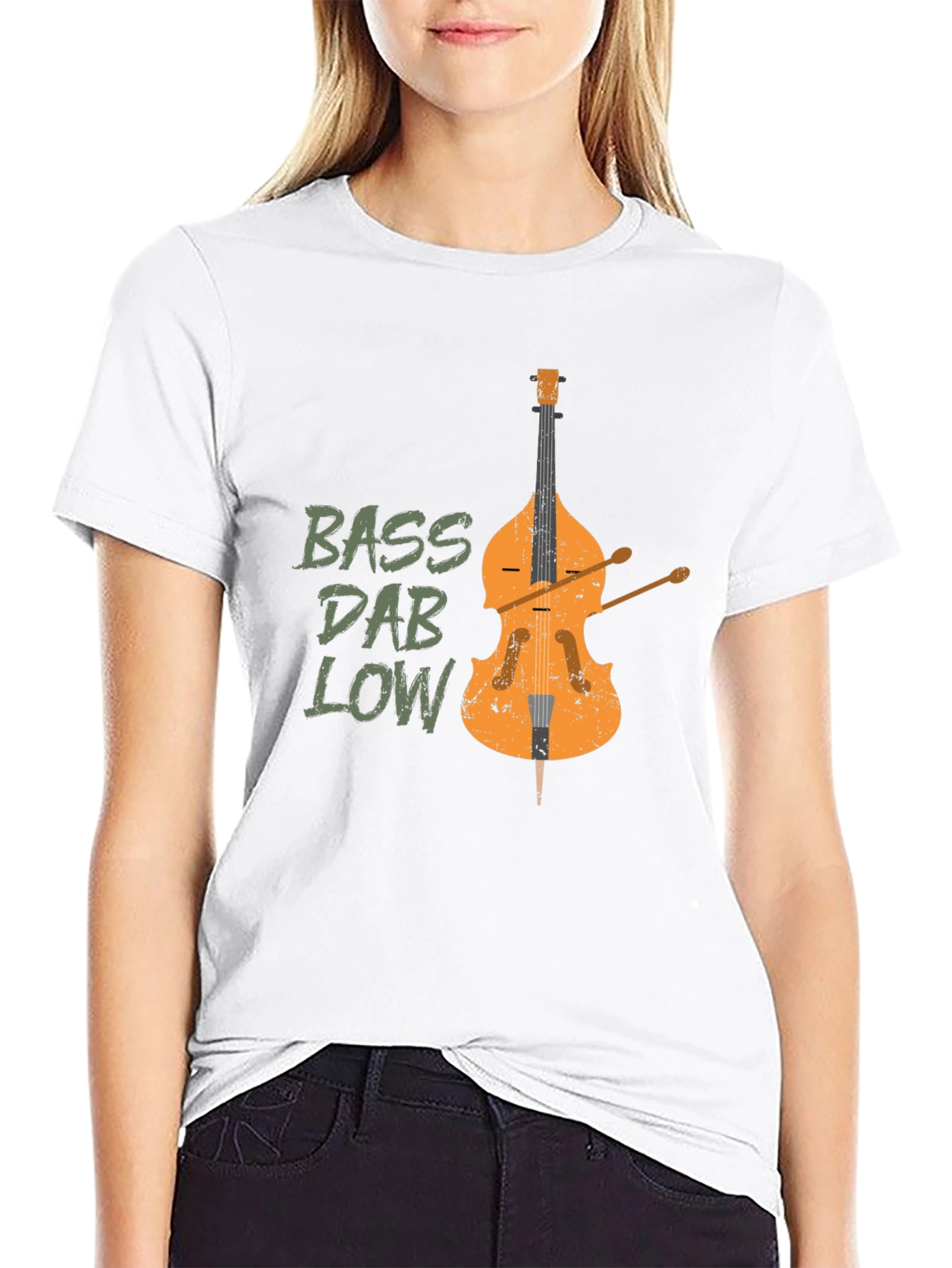 Bass Dab Low Black Graphic T-Shirt