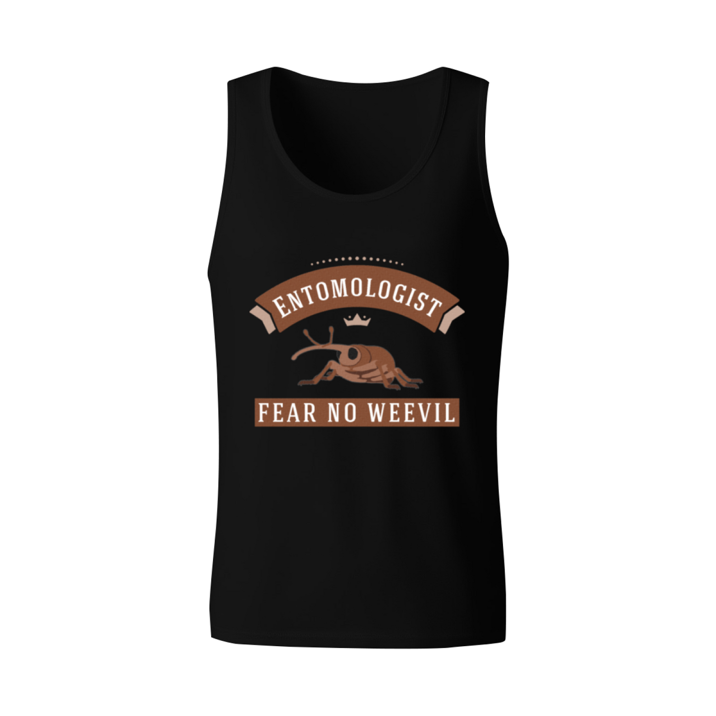 Entomologist Fear No Weevil Bug Lover Funny Insect Tank Top