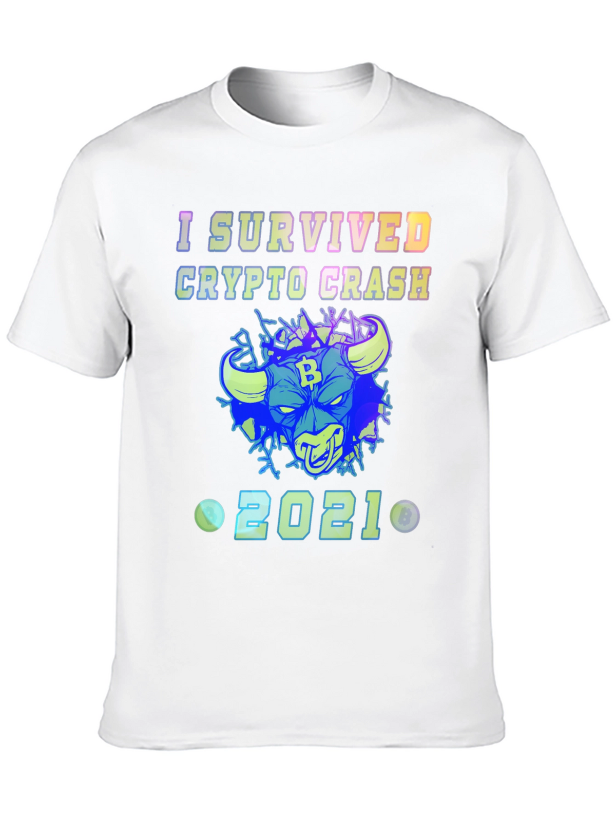 I Survived Crypto Crash 2021 T-Shirt