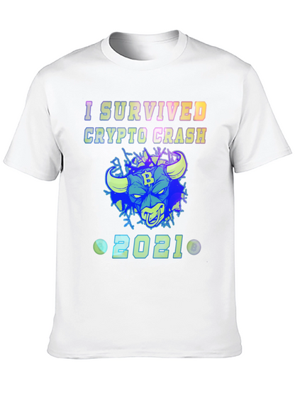 I Survived Crypto Crash 2021 T-Shirt