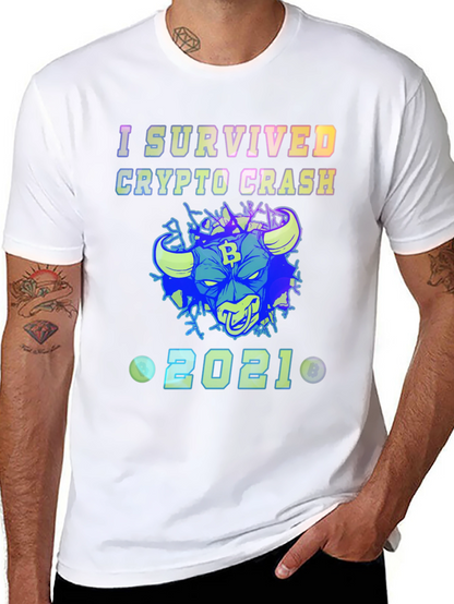 I Survived Crypto Crash 2021 T-Shirt