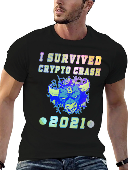 I Survived Crypto Crash 2021 T-Shirt