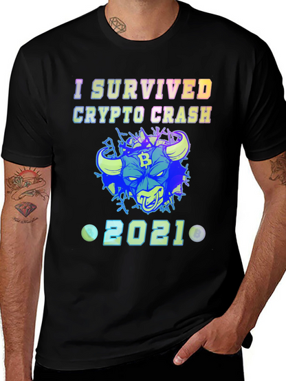 I Survived Crypto Crash 2021 T-Shirt
