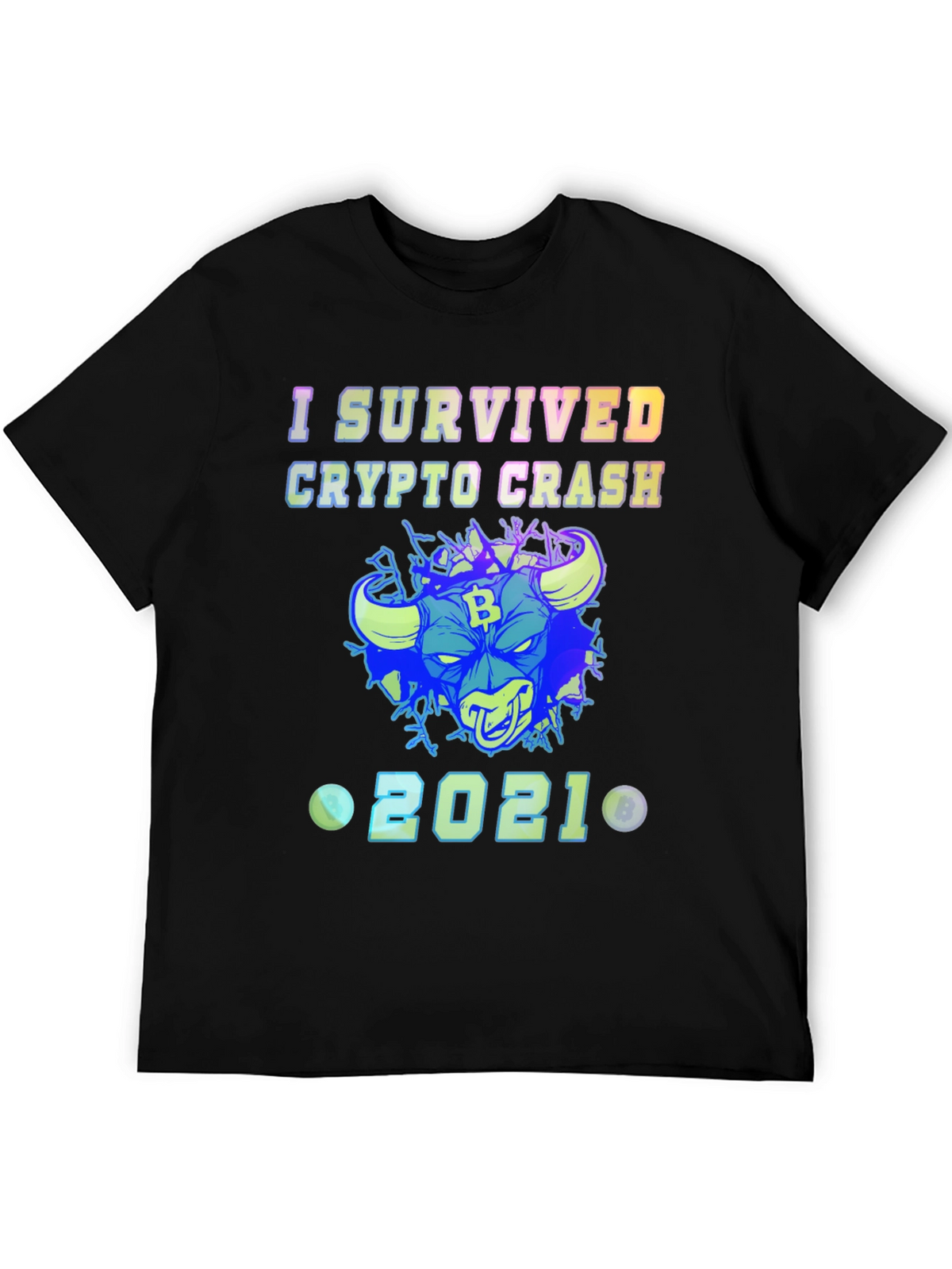 I Survived Crypto Crash 2021 T-Shirt