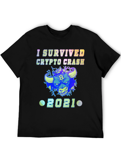 I Survived Crypto Crash 2021 T-Shirt