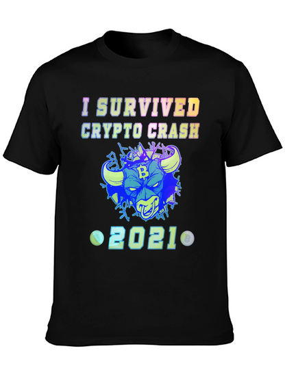 I Survived Crypto Crash 2021 T-Shirt