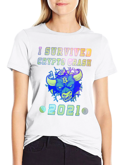 I Survived Crypto Crash 2021 T-Shirt