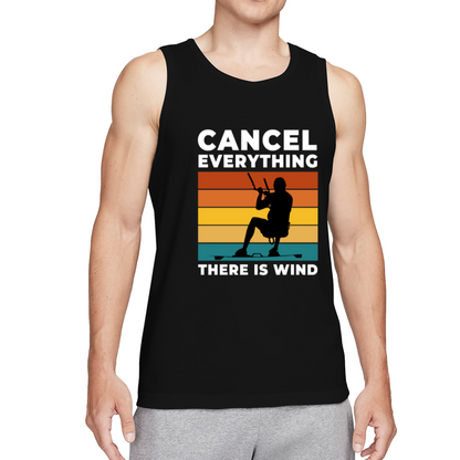 Cancel Everything There Is Wind Retro Kitesurfing Tank For Guys