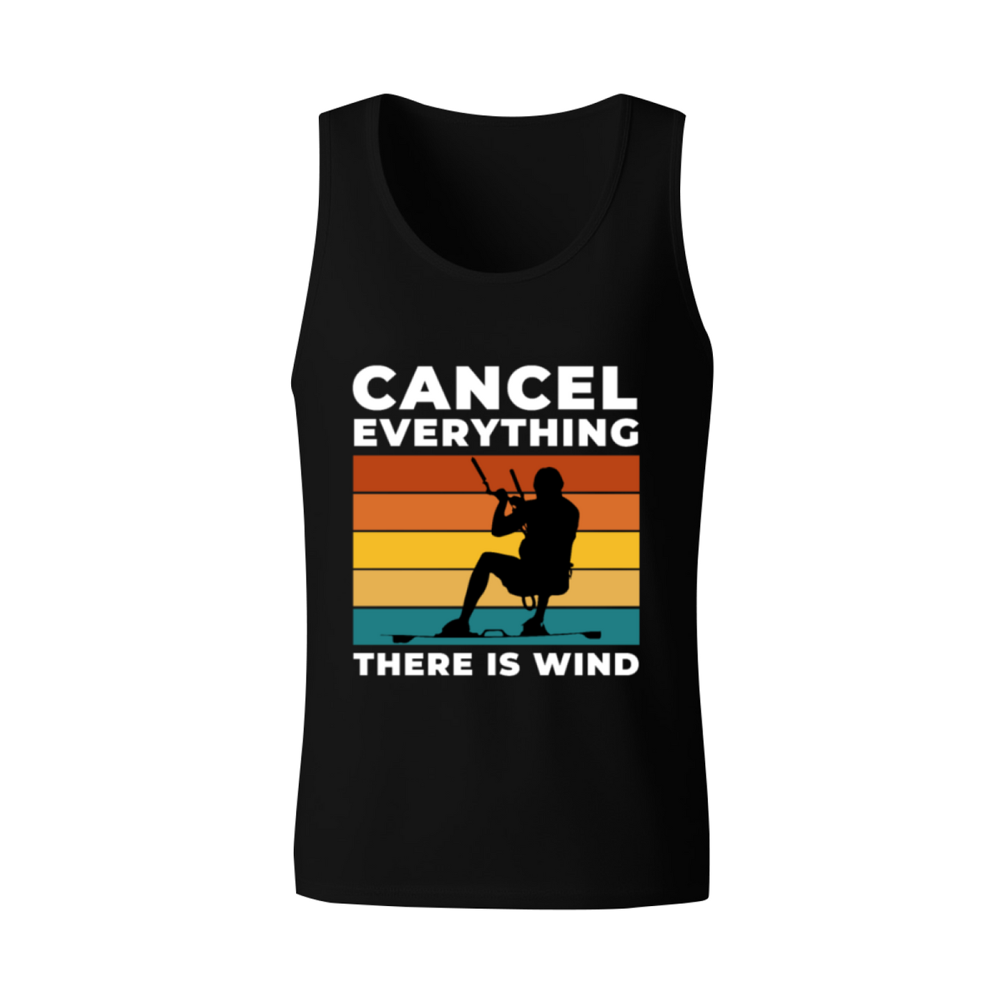 Cancel Everything There Is Wind Retro Kitesurfing Tank For Guys