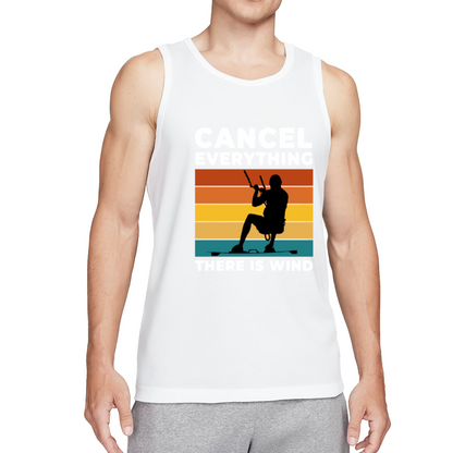 Cancel Everything There Is Wind Retro Kitesurfing Tank For Guys