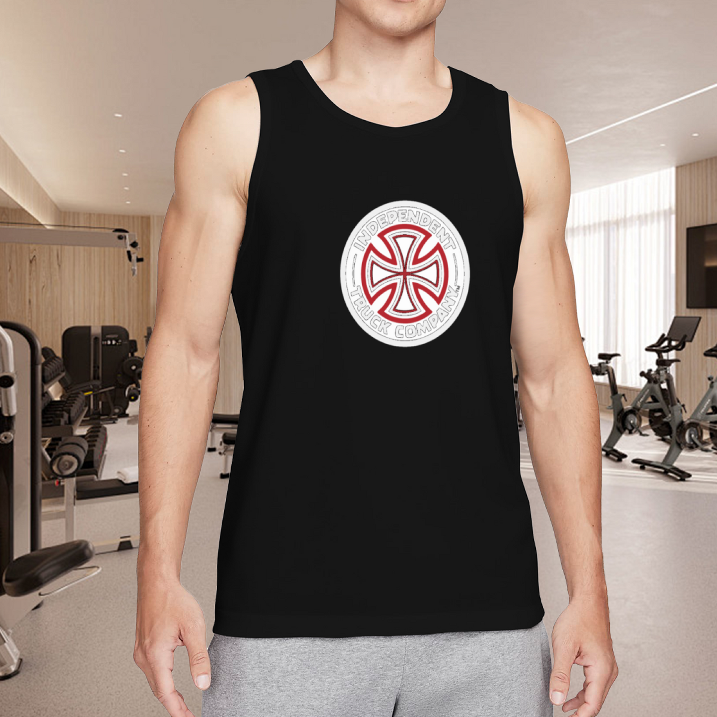 Classic Independent Truck Co Skate Cross Logo Men Vest