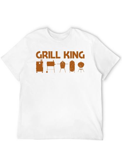 Grill King BBQ T-Shirt - Smoker Grill Design