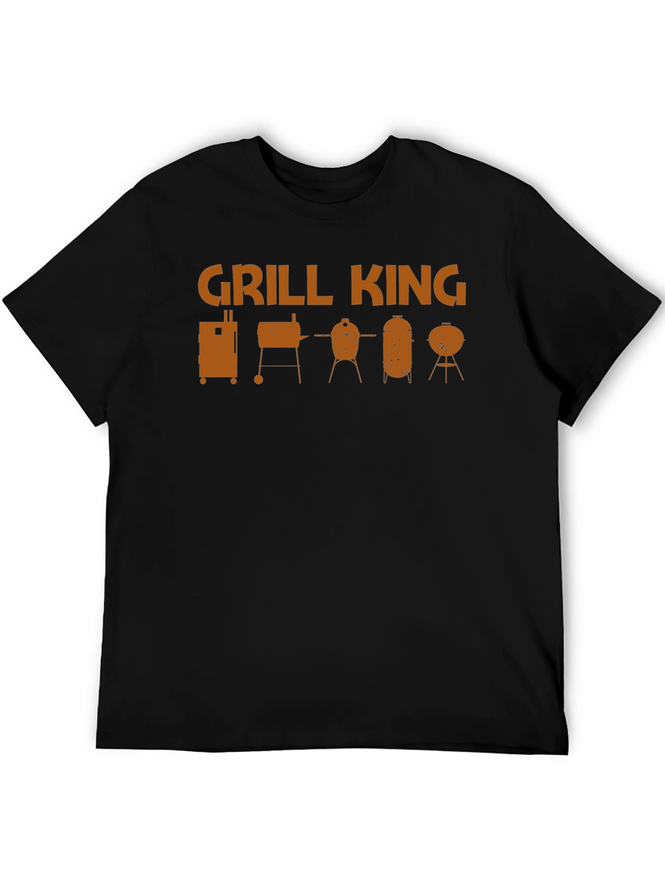 Grill King BBQ T-Shirt - Smoker Grill Design