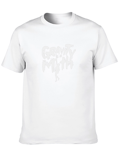 Gravity is a Myth T-Shirt - Black Cotton Tee