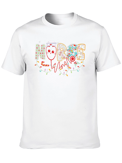 Festive Christmas Nurse T-Shirt