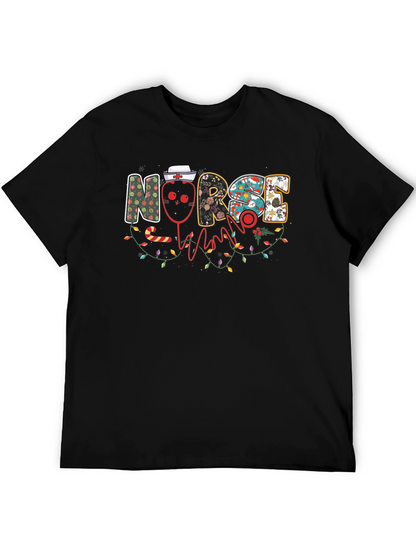 Festive Christmas Nurse T-Shirt