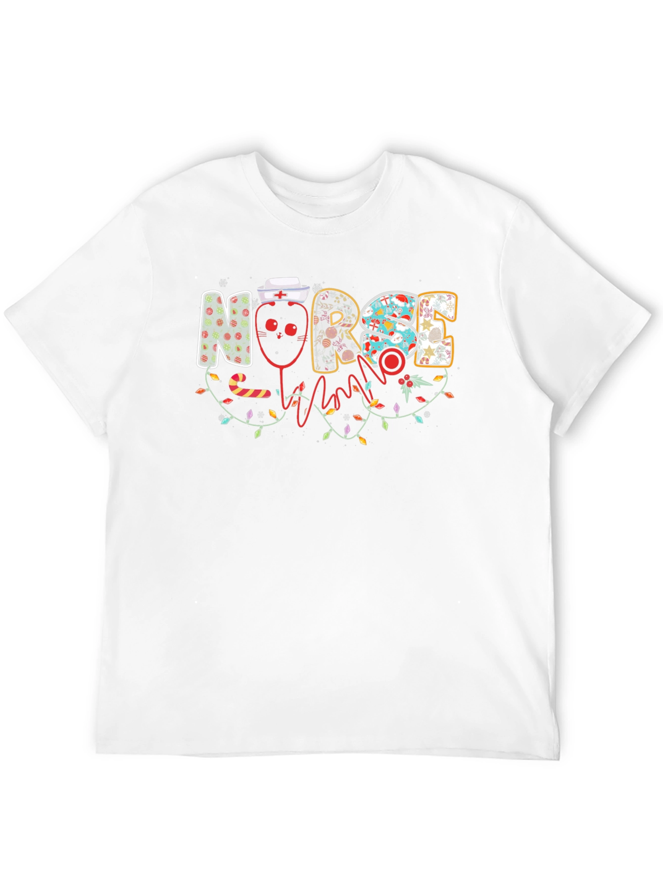 Festive Christmas Nurse T-Shirt