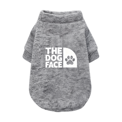 THE DOG FACE Paw Print Pet Sweater Minimalist Puppy Clothes