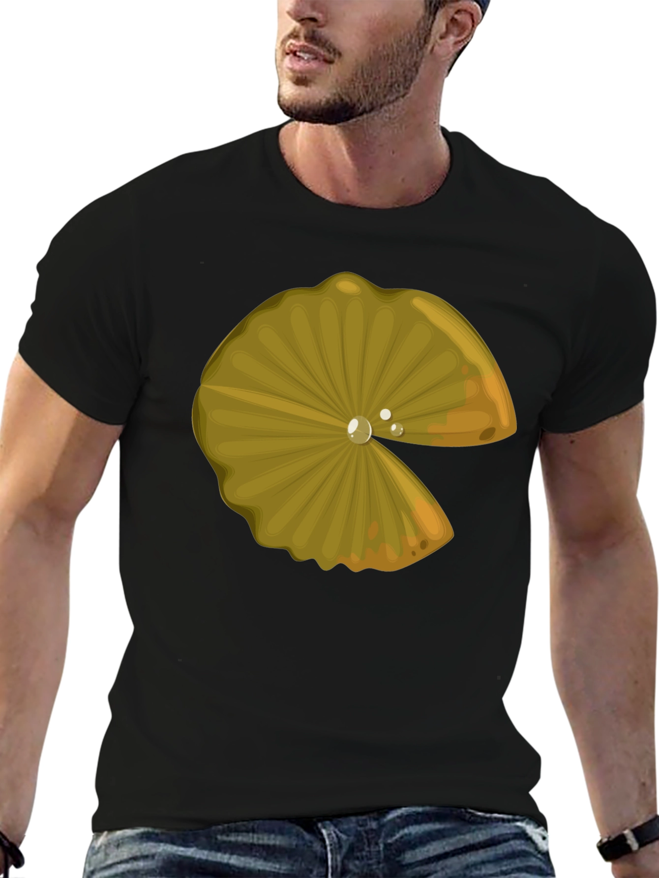 Lily Pad Graphic Tee - Nature Inspired Design