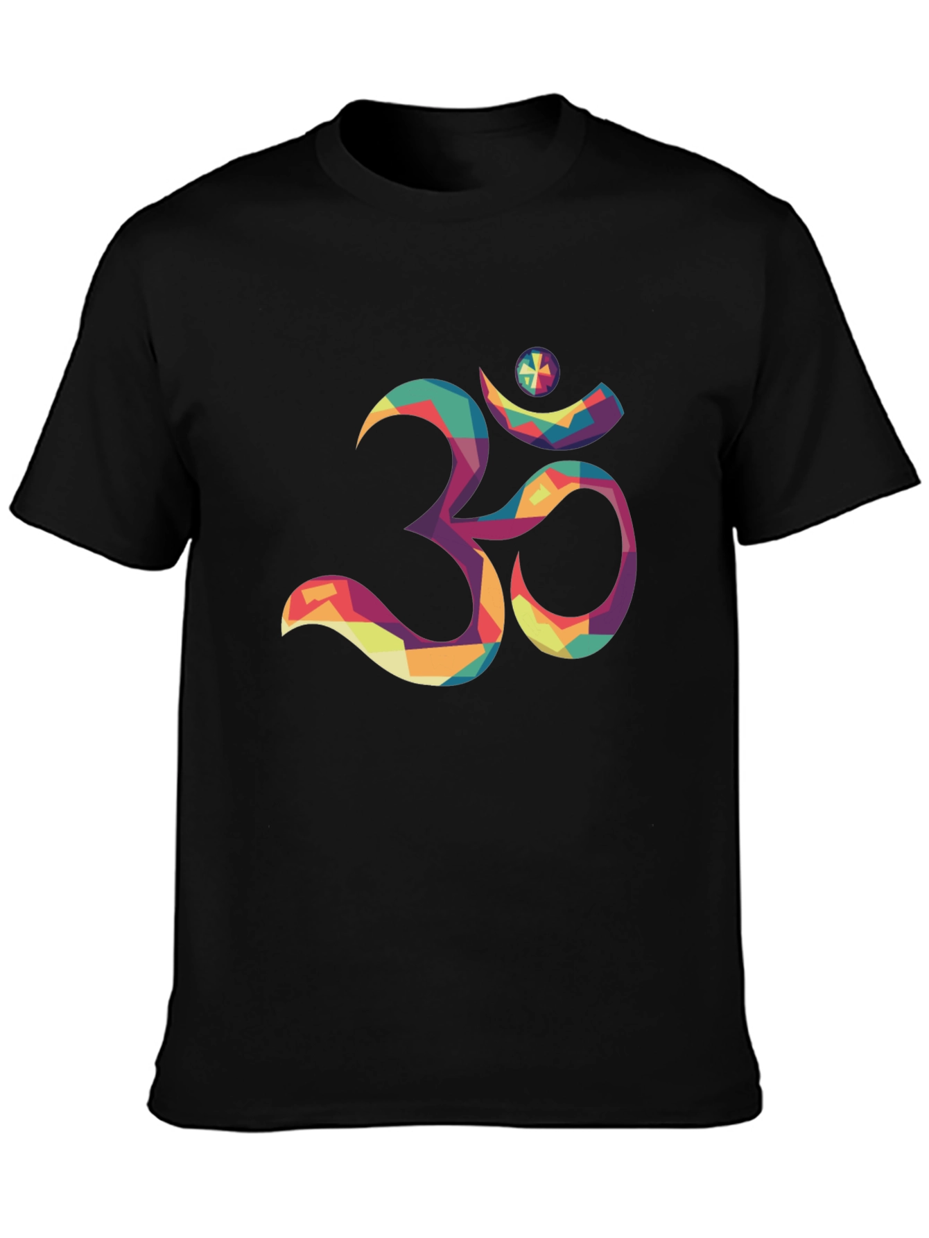 Om Graphic Tee - Modern Mosaic Print