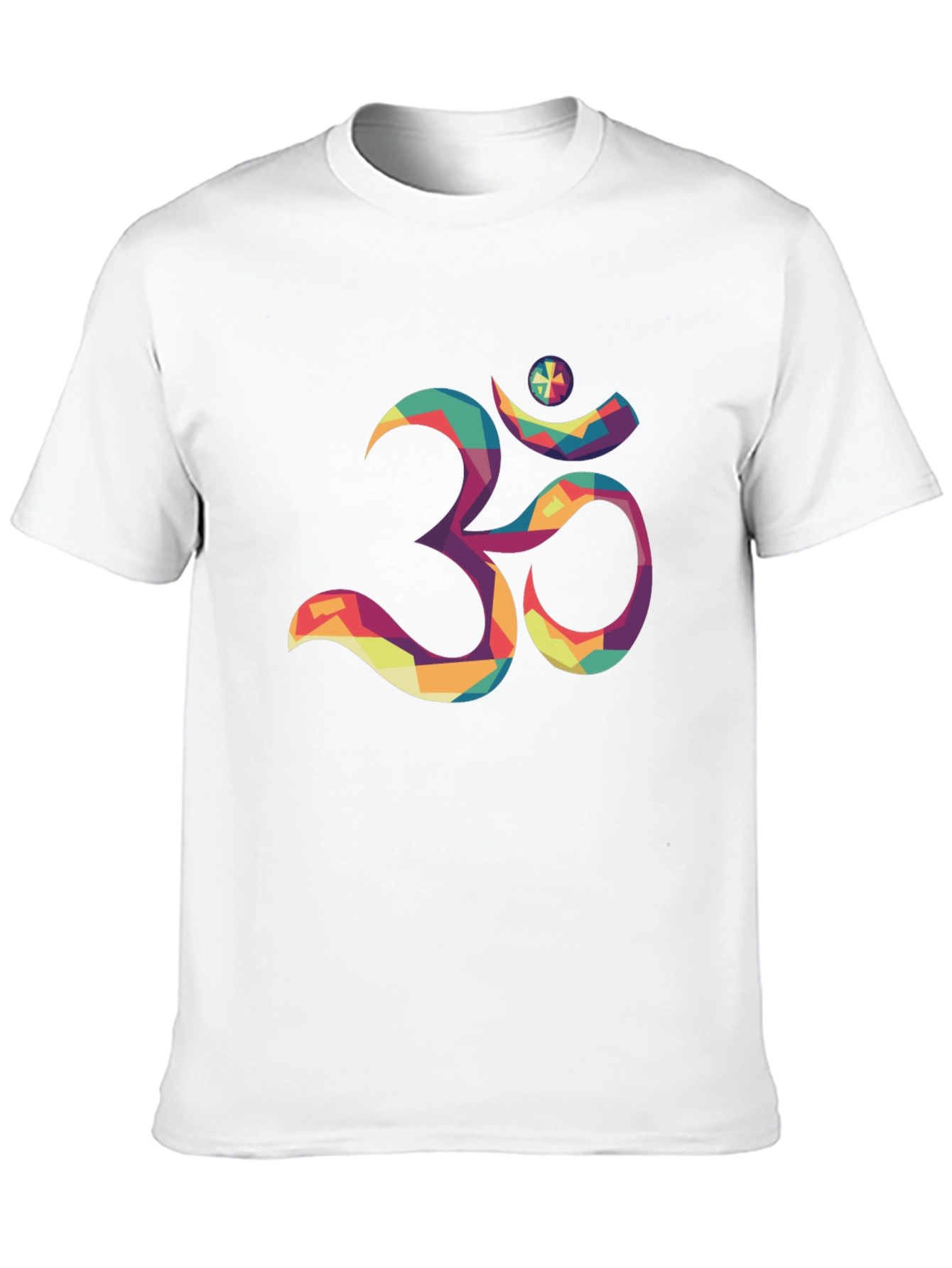 Om Graphic Tee - Modern Mosaic Print