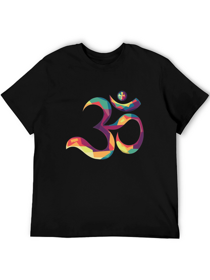 Om Graphic Tee - Modern Mosaic Print