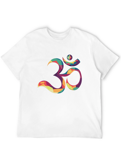 Om Graphic Tee - Modern Mosaic Print