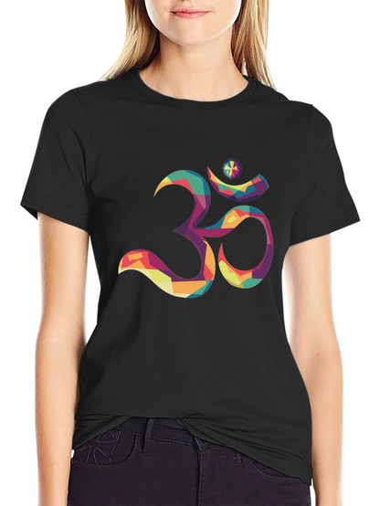 Om Graphic Tee - Modern Mosaic Print