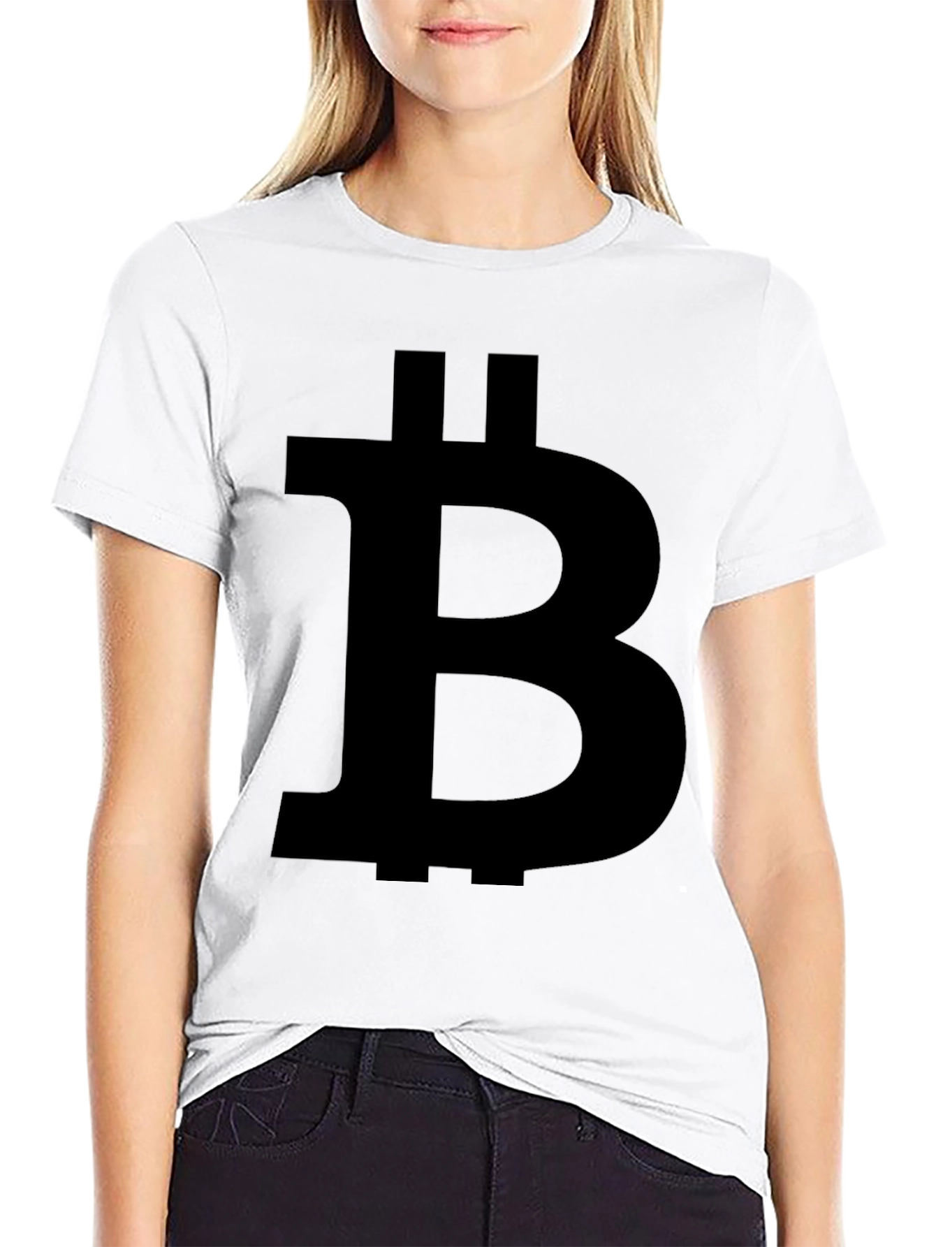 Bitcoin Logo T-Shirt - Crypto Currency Tee
